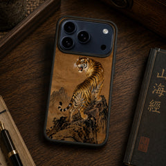 Premium Golden Tiger Phone Case