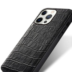 Premium Black Croco Phone Case