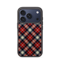 Premium Red Check Phone Case