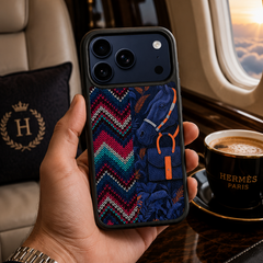 Premium Navy Horse Phone Case
