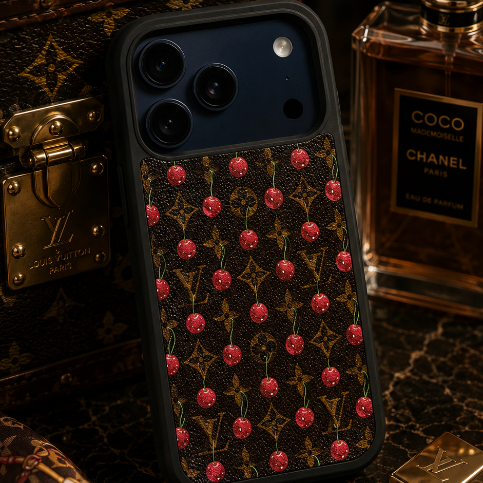 Premium Cherry Luxe Phone Case