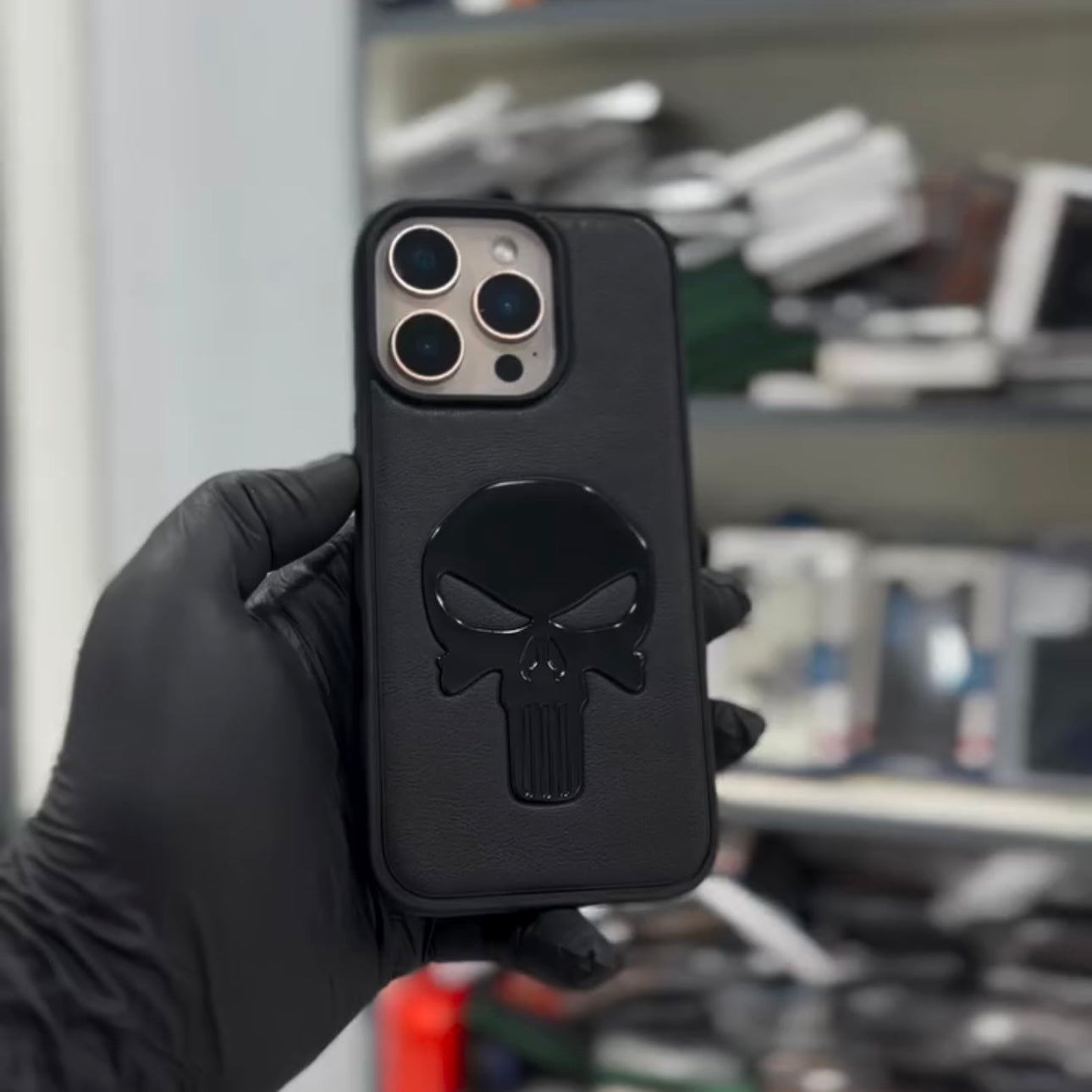 Premium P Skull  Phone Case