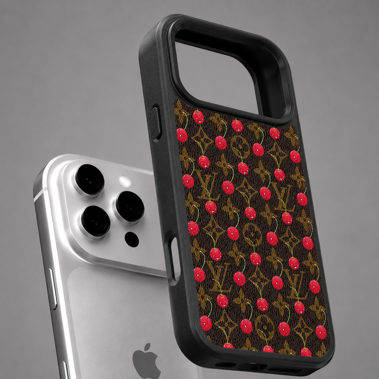 Premium Cherry Luxe Phone Case
