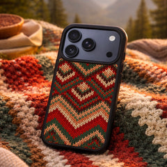 Premium Fiber Crochet Phone Case