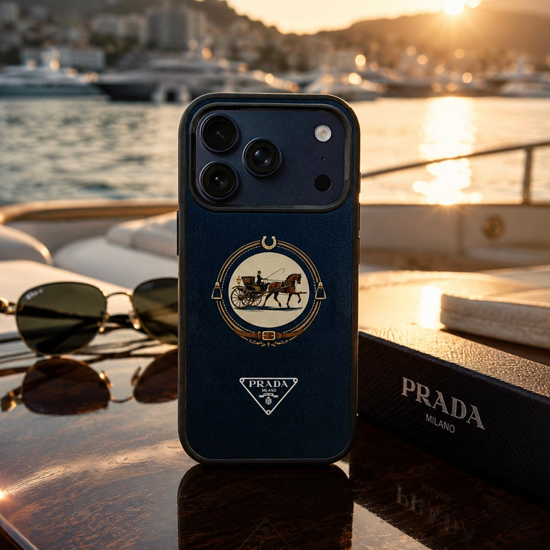 Premium Prada Crown Phone Case