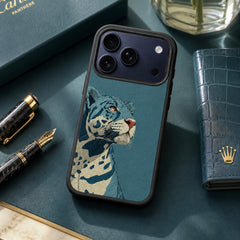 Premium Teal Leo Phone Case