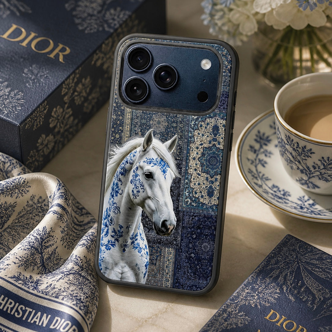 Premium Blue D Phone Case