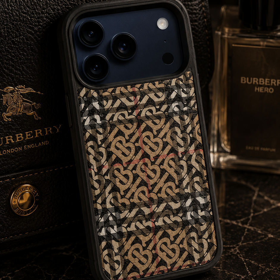 Premium Check Luxe Phone Case