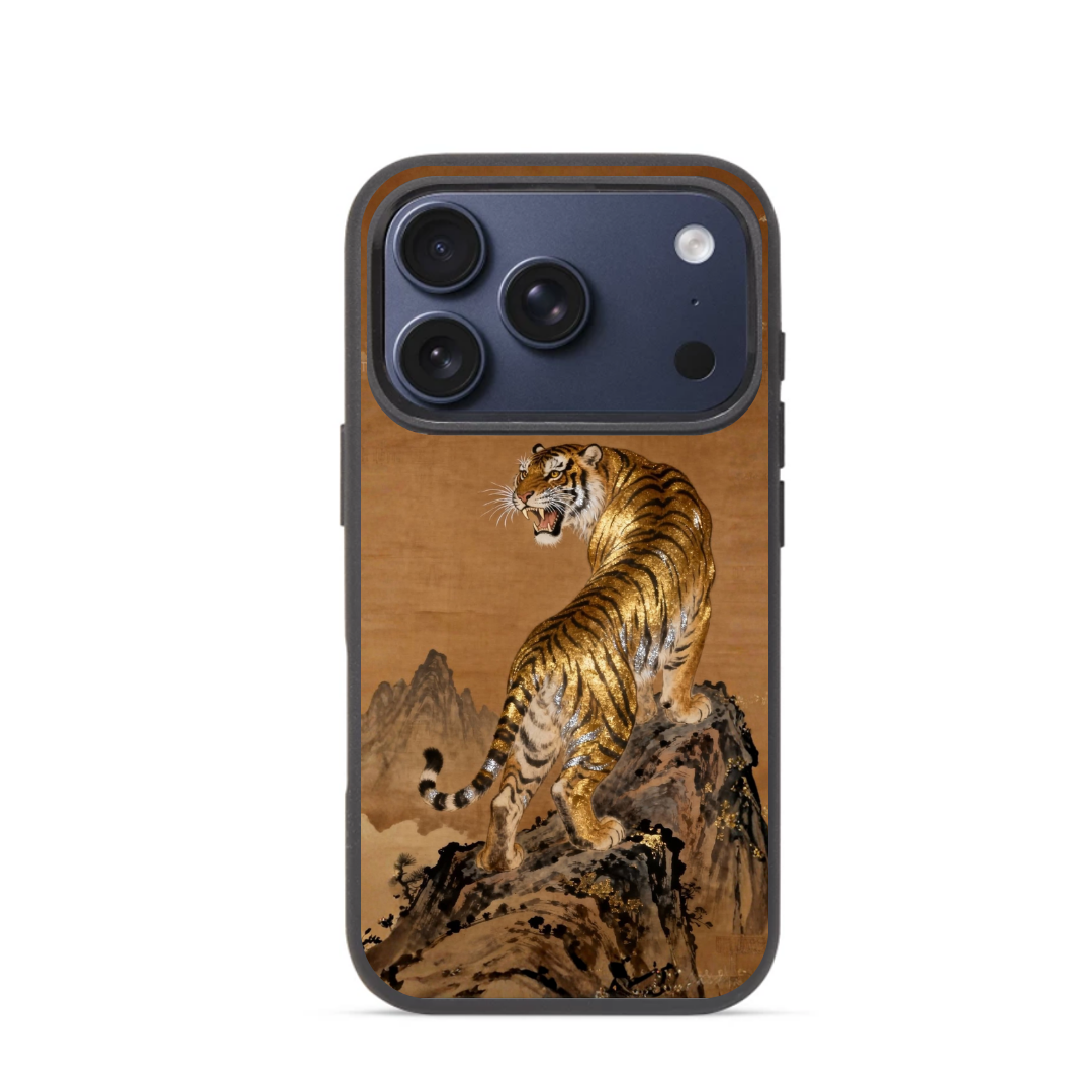 Premium Golden Tiger Phone Case