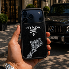 Premium Black Leo  Phone Case