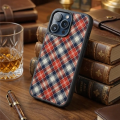 Premium Red Check Phone Case