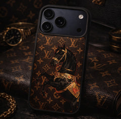 Premium LV Mocha Phone Case